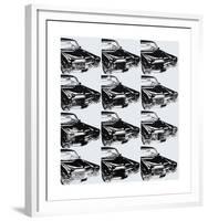 Twelve Cars, c.1962-Andy Warhol-Framed Giclee Print