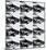 Twelve Cars, c.1962-Andy Warhol-Mounted Giclee Print