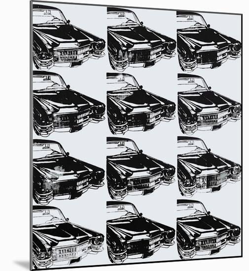 Twelve Cars, c.1962-Andy Warhol-Mounted Giclee Print