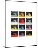 Twelve Electric Chairs, 1964/65-Andy Warhol-Mounted Art Print