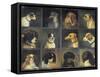 Twelve Favourite Dogs, 1883-Edwin Frederick Holt-Framed Stretched Canvas