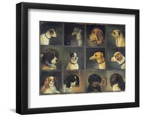 Twelve Favourite Dogs, 1883-Edwin Frederick Holt-Framed Giclee Print