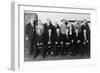 Twelve-Man Jury That Convicted Al Capone for Income Tax Evasion in 1931-null-Framed Photo