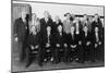 Twelve-Man Jury That Convicted Al Capone for Income Tax Evasion in 1931-null-Mounted Photo