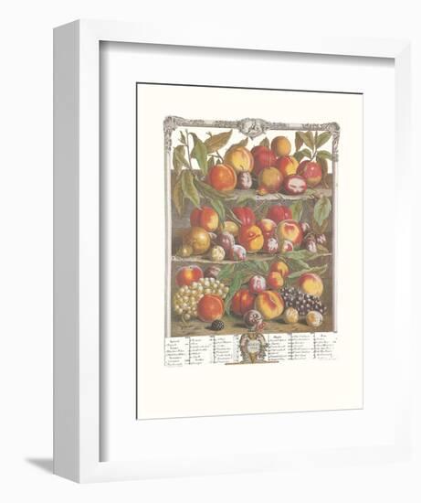 Twelve Months of Fruits, 1732, August-Robert Furber-Framed Art Print