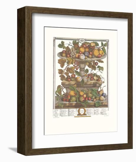 Twelve Months of Fruits, 1732, June-Robert Furber-Framed Art Print