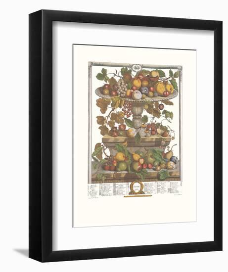 Twelve Months of Fruits, 1732, June-Robert Furber-Framed Art Print
