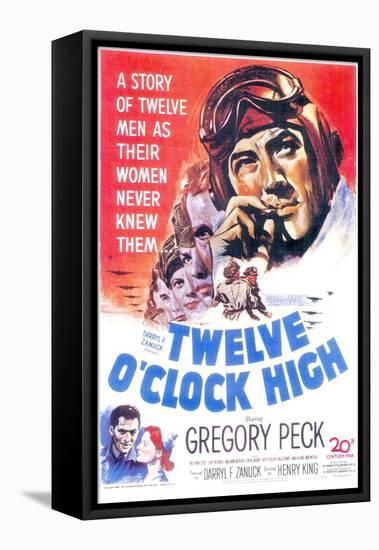 Twelve O'Clock High, 1949-null-Framed Stretched Canvas