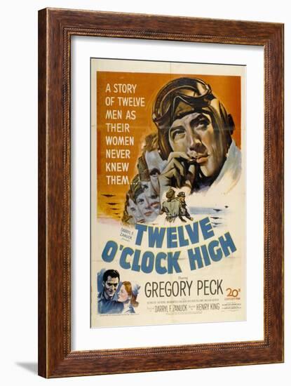 Twelve O'Clock High, 1949-null-Framed Art Print