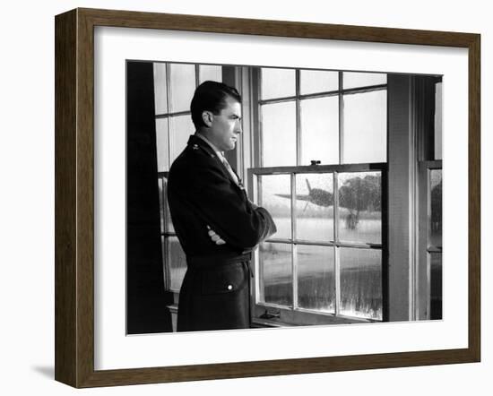 Twelve O'Clock High, Gregory Peck, 1949-null-Framed Photo