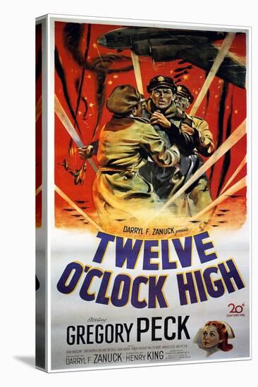 Twelve O'Clock High, Gregory Peck, 1949-null-Stretched Canvas