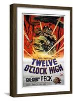 Twelve O'Clock High, Gregory Peck, 1949-null-Framed Art Print