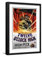 Twelve O'Clock High, Gregory Peck, 1949-null-Framed Art Print