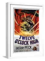 Twelve O'Clock High, Gregory Peck, 1949-null-Framed Art Print