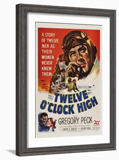 Twelve O'Clock High-null-Framed Art Print