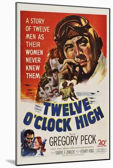 Twelve O'Clock High-null-Mounted Art Print