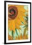 Twelve Sunflowers (detail)-Vincent van Gogh-Framed Premium Giclee Print