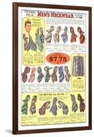 Twenties Clothes Catalog-null-Framed Art Print