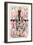 Twenties Clothes Catalog-null-Framed Art Print