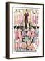 Twenties Clothes Catalog-null-Framed Art Print