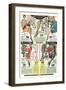 Twenties Clothes Catalog-null-Framed Art Print