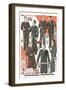 Twenties Clothes Catalog-null-Framed Art Print