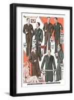 Twenties Clothes Catalog-null-Framed Art Print