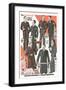 Twenties Clothes Catalog-null-Framed Art Print