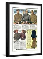 Twenties Clothes Catalog-null-Framed Art Print