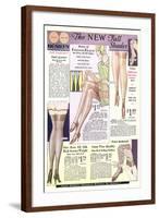 Twenties Clothes Catalog-null-Framed Art Print