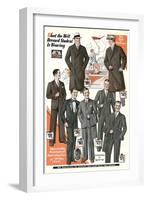 Twenties Clothes Catalog-null-Framed Art Print