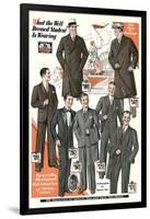 Twenties Clothes Catalog-null-Framed Art Print