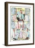 Twenties Clothes Catalog-null-Framed Art Print