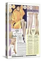 Twenties Clothes Catalog-null-Stretched Canvas