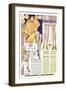 Twenties Clothes Catalog-null-Framed Art Print