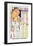 Twenties Clothes Catalog-null-Framed Art Print