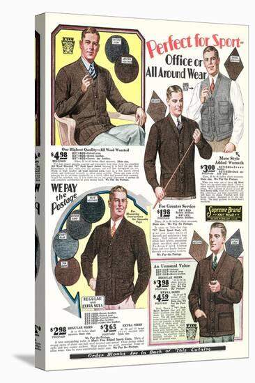 Twenties Clothes Catalog-null-Stretched Canvas