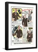 Twenties Clothes Catalog-null-Framed Art Print