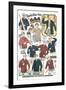 Twenties Clothes Catalog-null-Framed Art Print