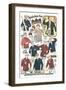 Twenties Clothes Catalog-null-Framed Art Print