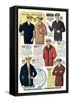 Twenties Clothes Catalog-null-Framed Stretched Canvas