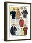 Twenties Clothes Catalog-null-Framed Art Print