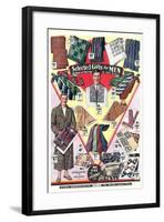 Twenties Clothes Catalog-null-Framed Art Print