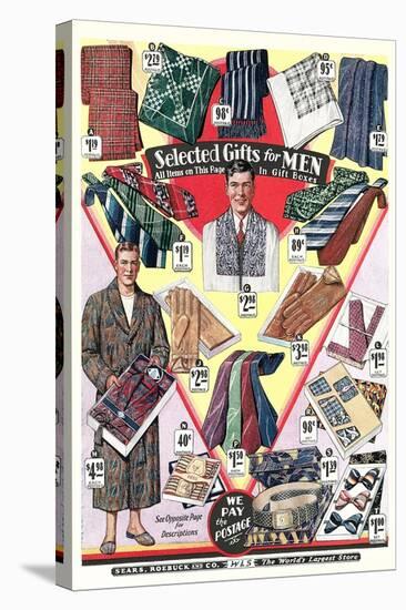 Twenties Clothes Catalog-null-Stretched Canvas