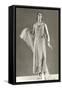 Twenties Female Mannequin in Evening Wear-Found Image Press-Framed Stretched Canvas