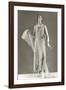 Twenties Female Mannequin in Evening Wear-Found Image Press-Framed Photographic Print