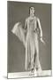 Twenties Female Mannequin in Evening Wear-Found Image Press-Mounted Photographic Print