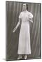 Twenties Female Mannequin in Long Dress-Found Image Press-Mounted Photographic Print