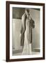 Twenties Female Mannequinin Evening Wear-Found Image Press-Framed Photographic Print