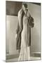 Twenties Female Mannequinin Evening Wear-Found Image Press-Mounted Photographic Print